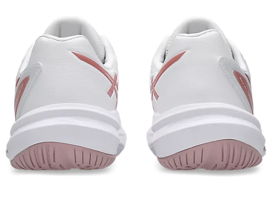 Asics Sky Elite FF 3 Women's Volleyball Shoes White Morganite Back View