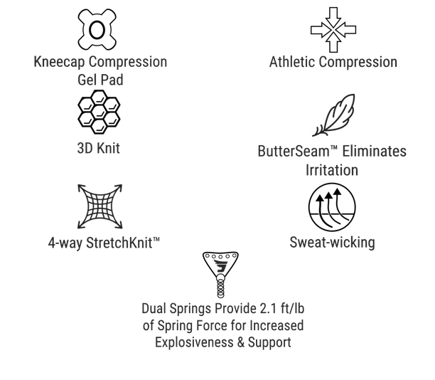 JUMPLETE APPROACH KNEE SLEEVE