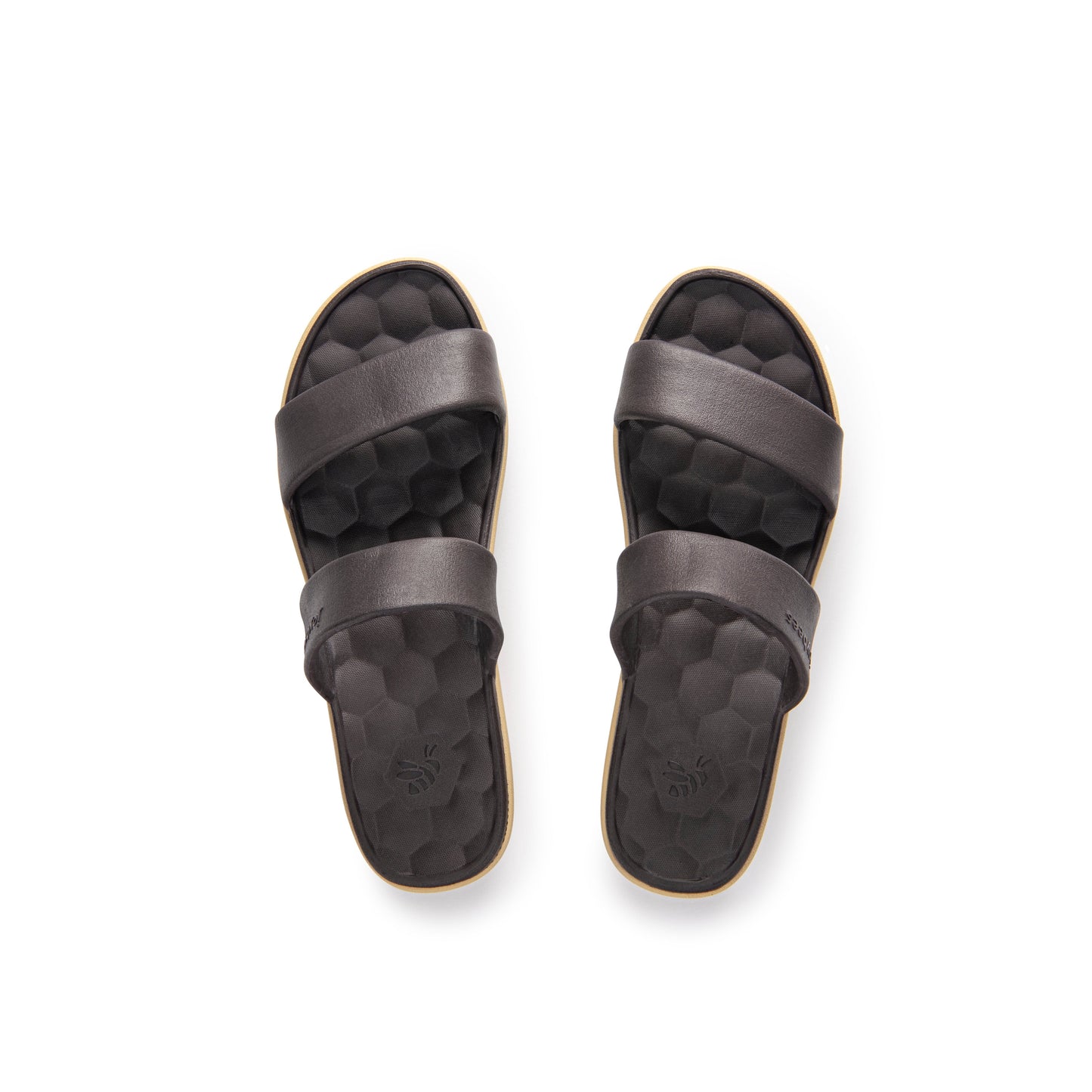 THE CUTE SANDAL COFFEE/SAND W