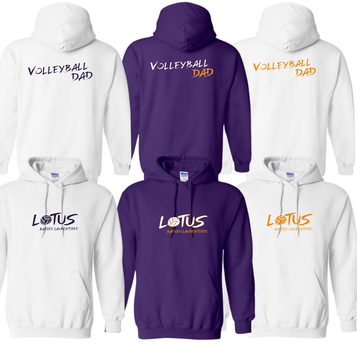 LOTUS VOLLEYBALL DAD HOODIE
