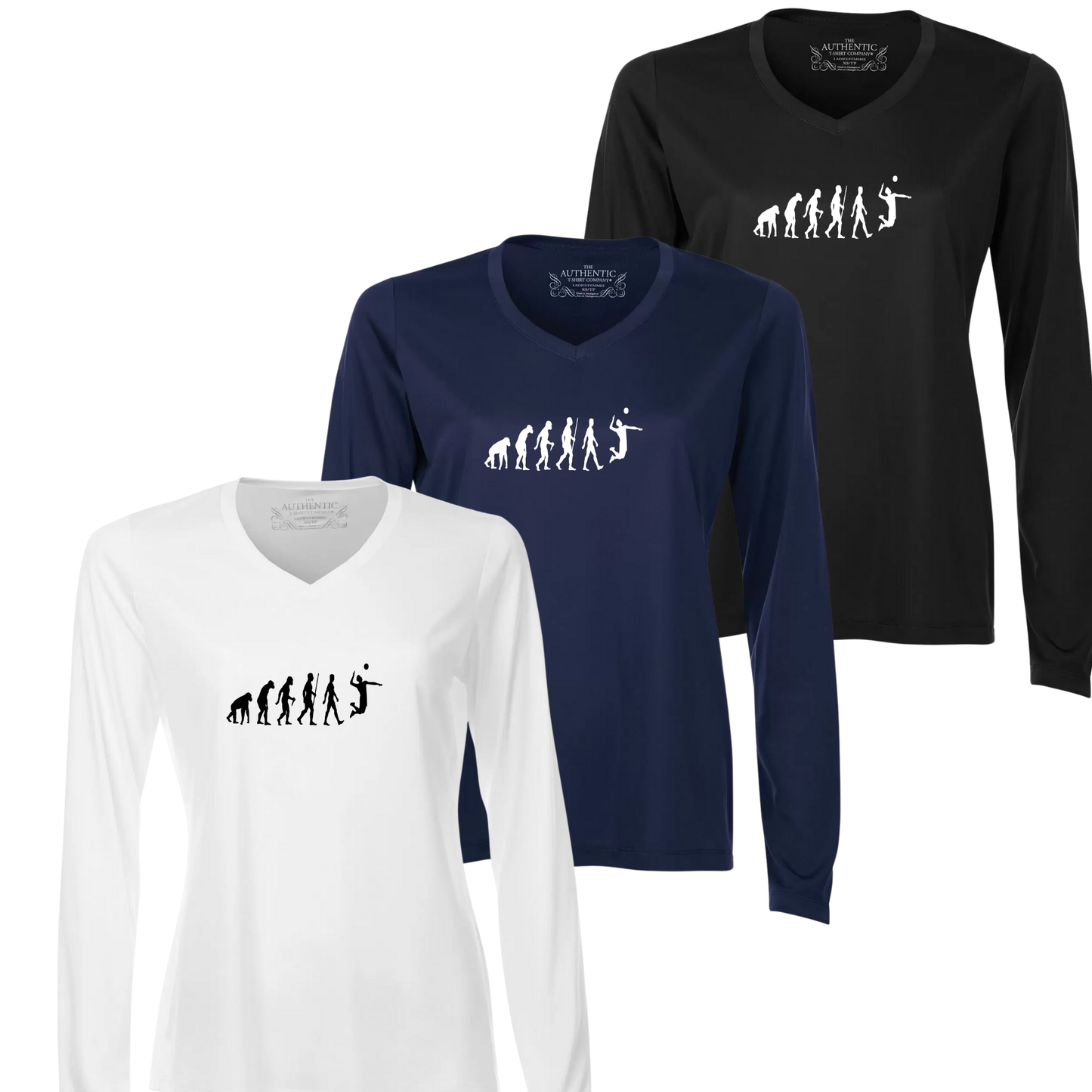 VOLLEY EVOLUTION SPIKE ATC™ LONG SLEEVE V-NECK