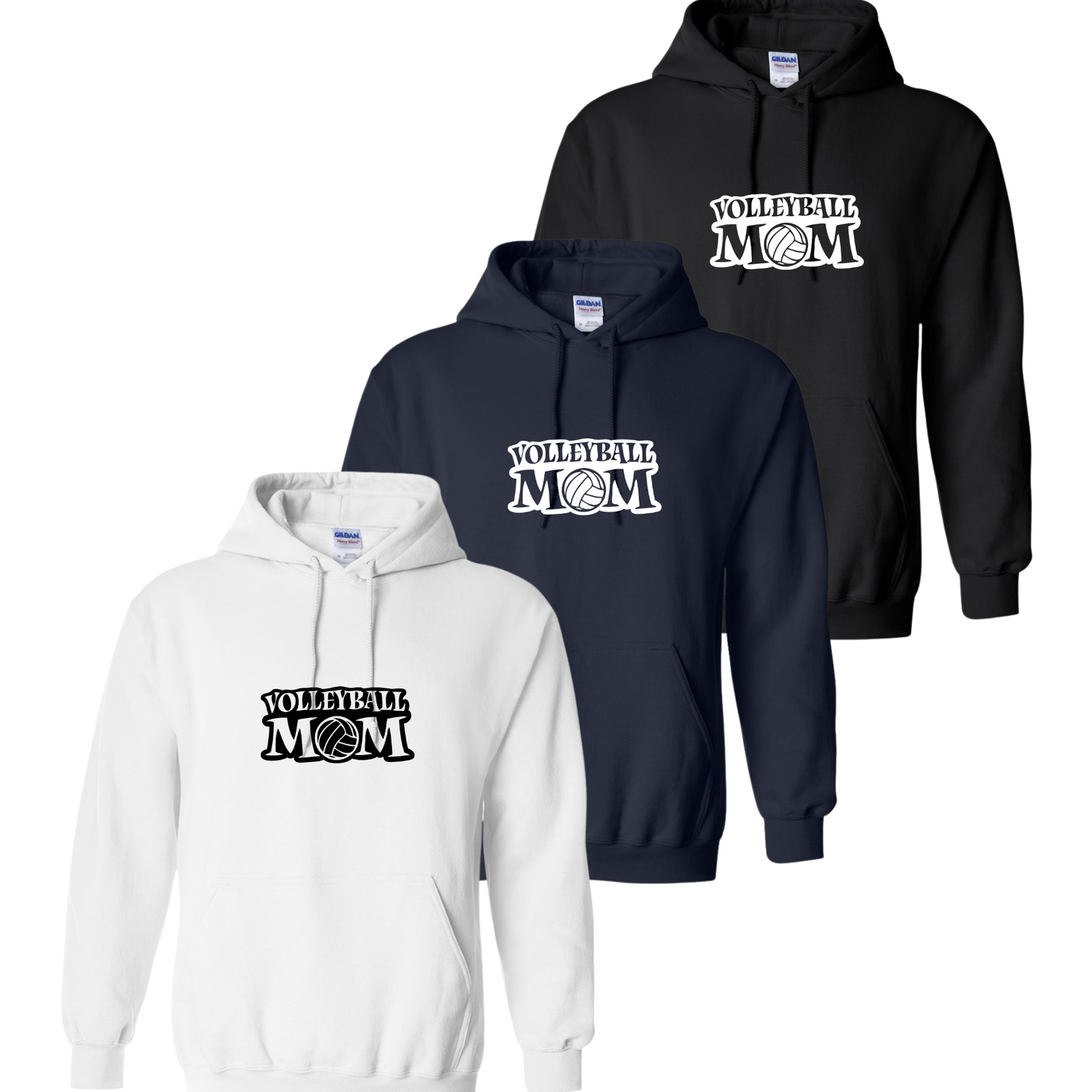 MOM VOLLEYBALL HEAVY BLEND™ HOODIE