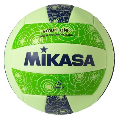 MIKASA SMART GLO GLOW-IN-THE-DARK BEACH VOLLEYBALL