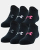 UA ESSENTIAL NO SHOW SOCK X6