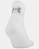 Chaussettes d'entraînement UA en coton, format quart de 3