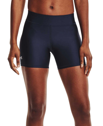 Women's HeatGear® Mid-Rise Middy Shorts