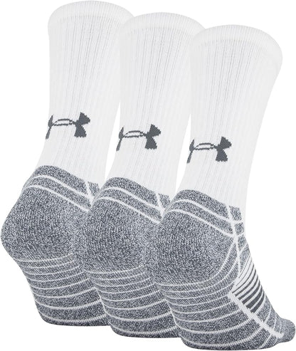 UA ELEVATED CUSHIONED CREW X3