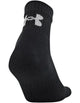 Chaussettes d'entraînement UA en coton, format quart de 3
