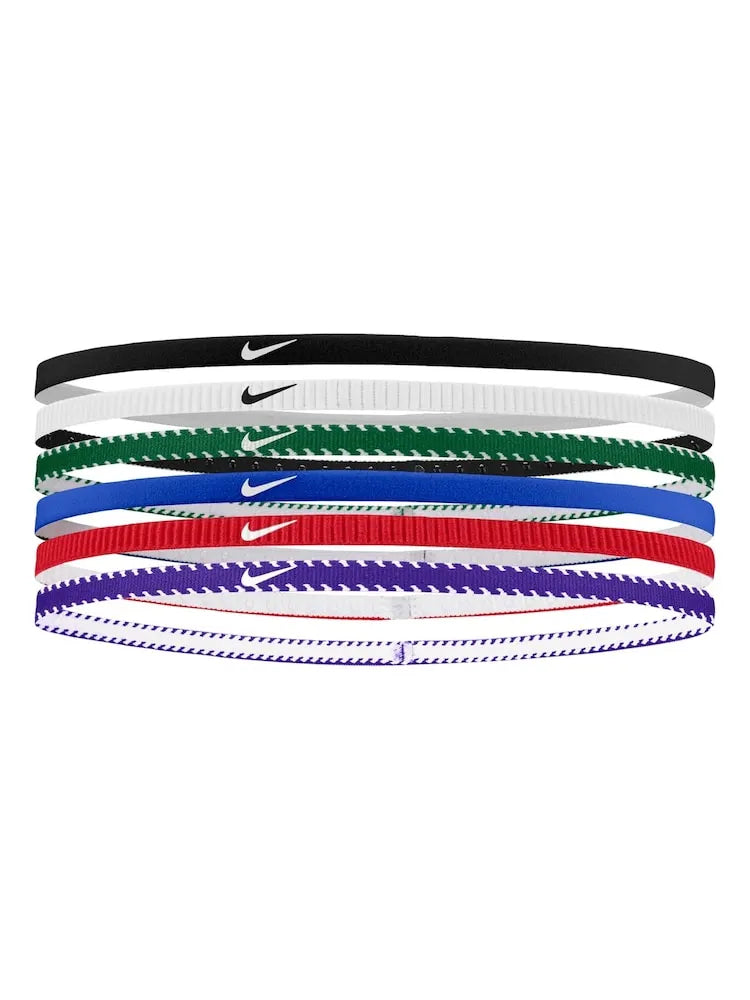 NIKE FLEX CLASSIC SLIM HEADBANDS 6 PACK