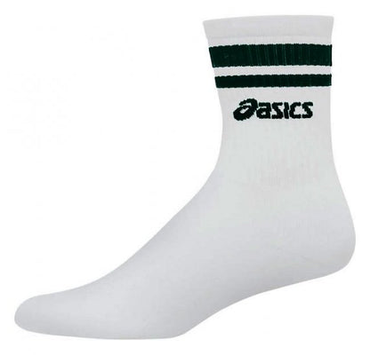 Asics Old School Volleyball Crew Socks White Black
