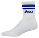 Asics Old School Volleyball Crew Socks White Royal Blue