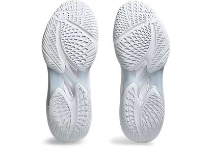 Asics Sky Elite FF MT 3 Women's Volleyball Shoes White Silver Bottom View