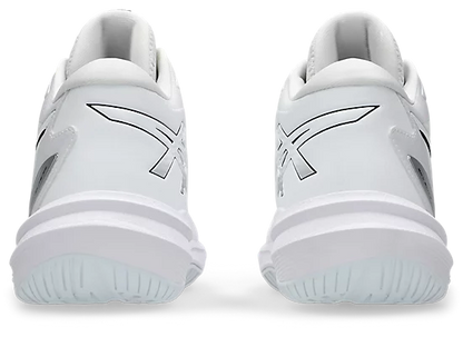 Asics Sky Elite FF MT 3 Women's Volleyball Shoes White Silver Back View