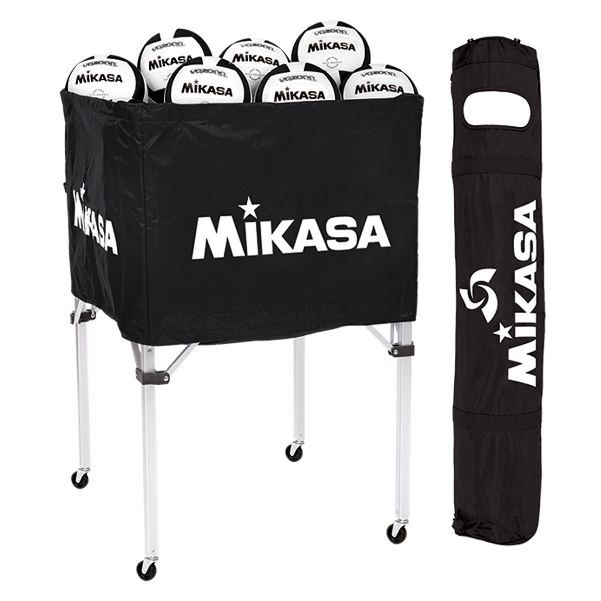 COLLAPSIBLE SQUARE BALL CART MIKASA