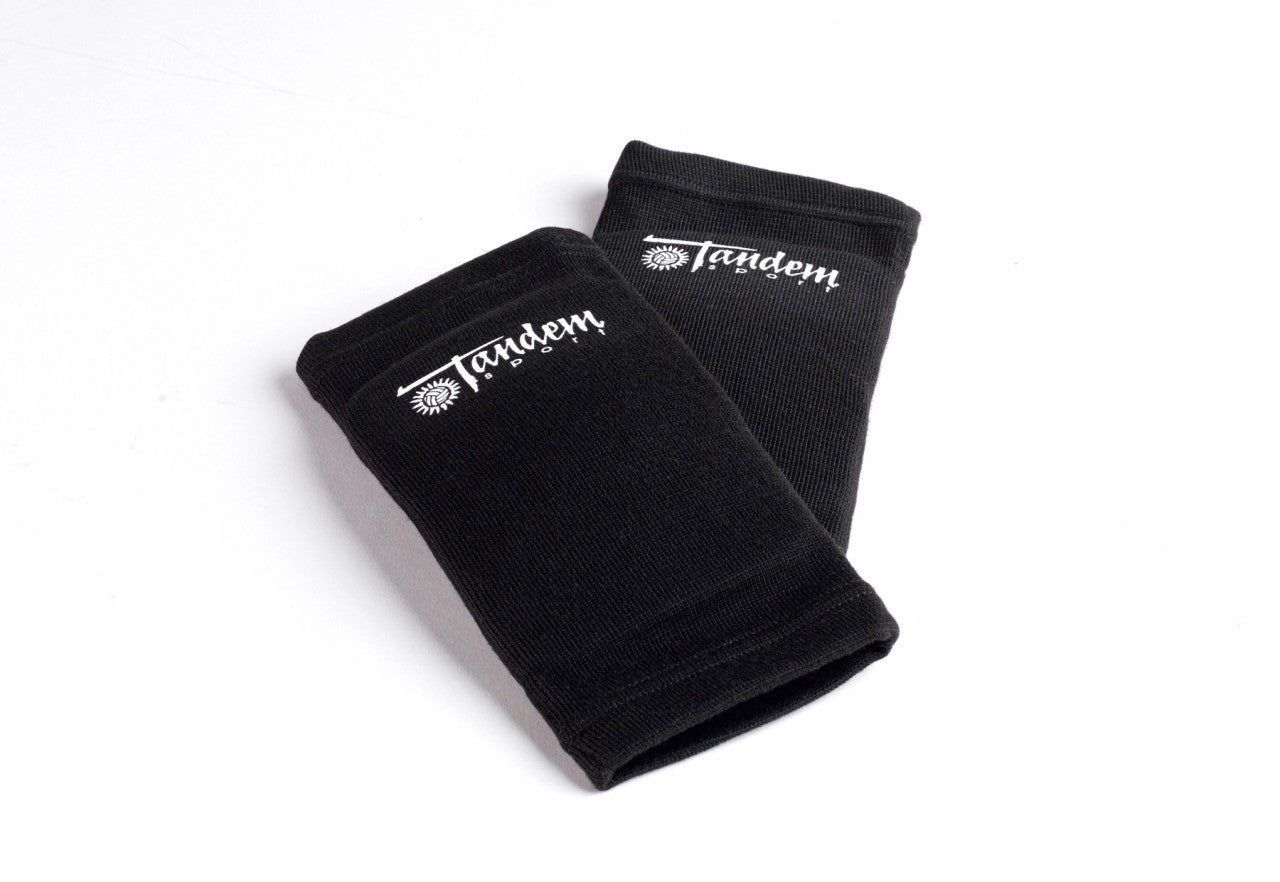 Black Tandem Sport Volleyball Elbow Pads