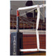 Volleyball Net Cable Padding Installed