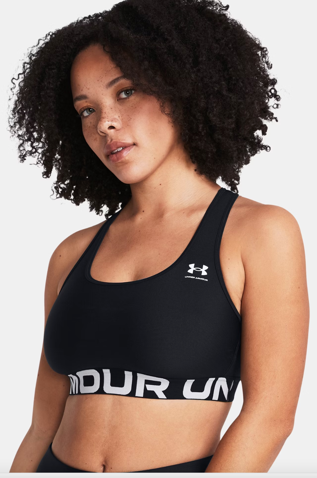 UA MID BRANDED SPORT BRA