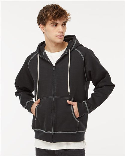 VESTE À CAPUCHE FERMETURE ÉCLAIR KF