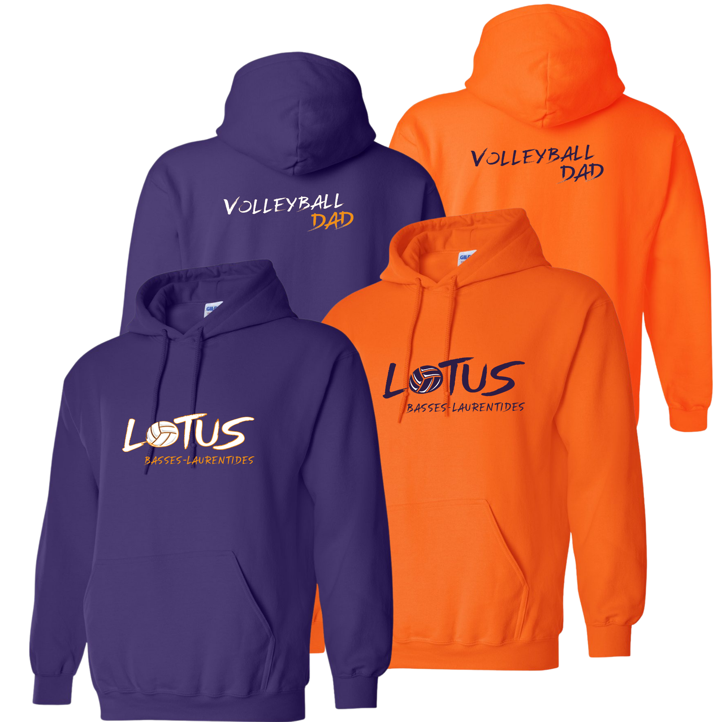 LOTUS VOLLEYBALL DAD HOODIE