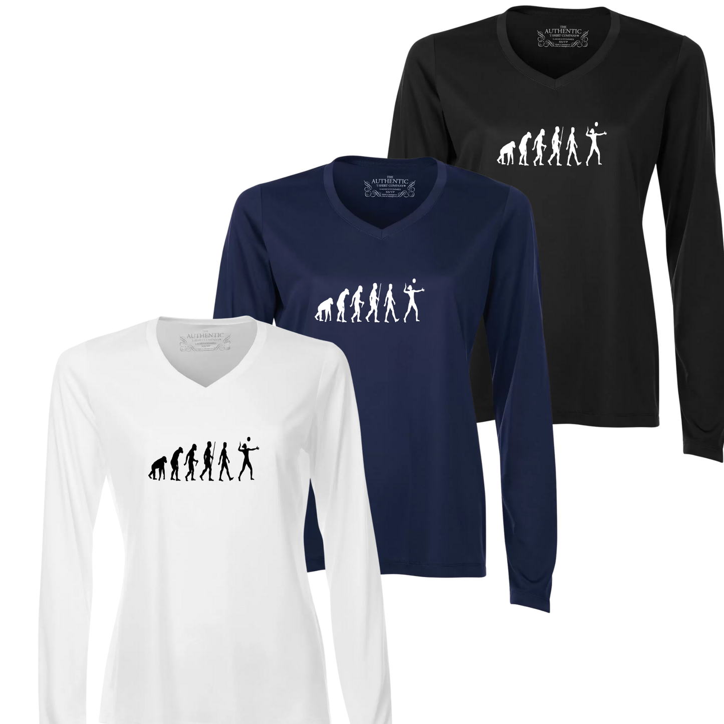 VOLLEY EVOLUTION SERVE ATC™  LONG SLEEVE V-NECK