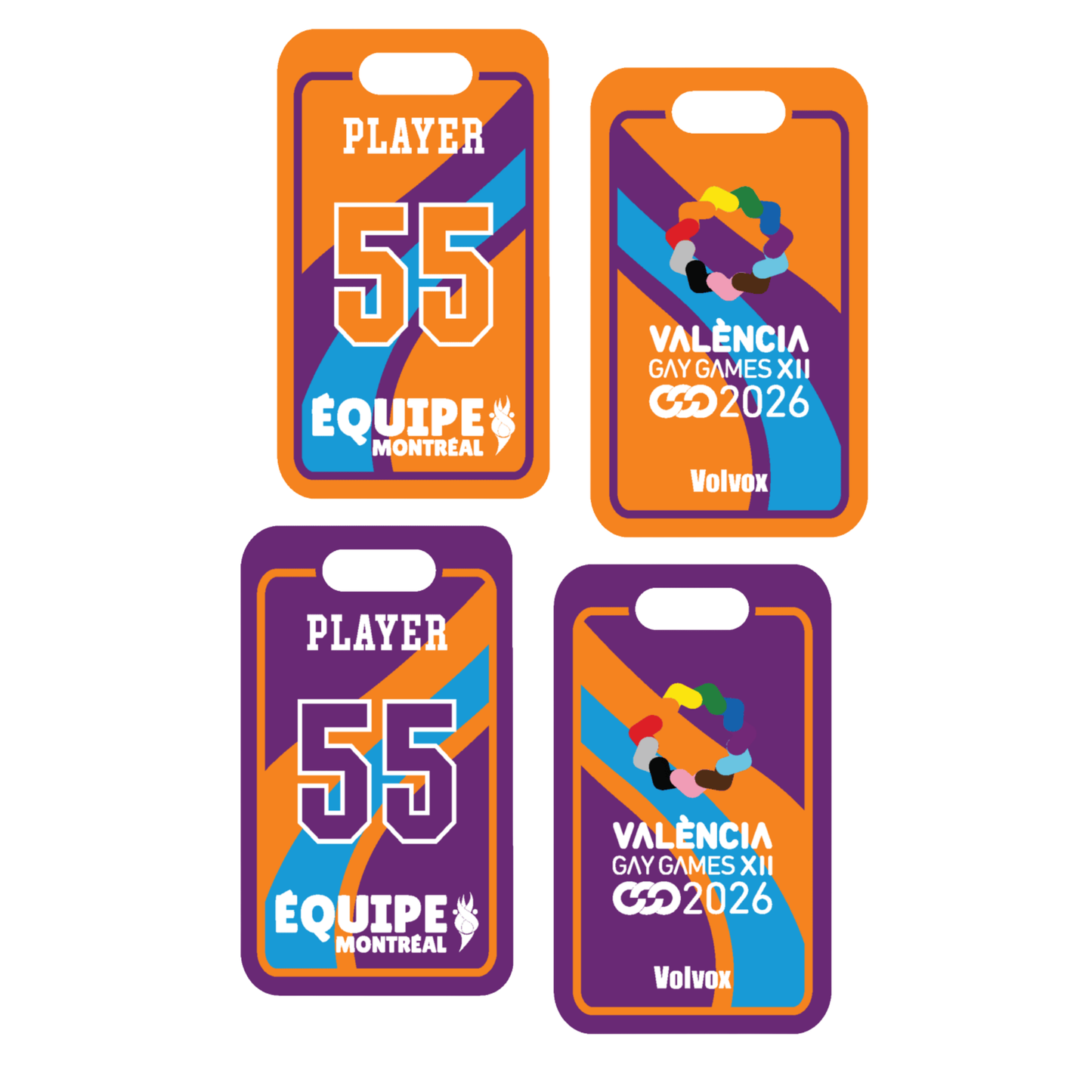 Bag Tag Équipe Montréal