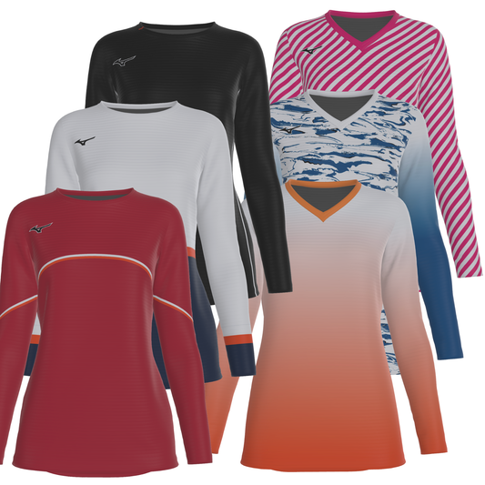 MIZUNO WOMEN'S SUBLIMATED LONG SLEEVE