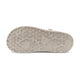 SABOTS VARSITY OS/TAUPE W