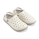 SABOTS VARSITY OS/TAUPE W