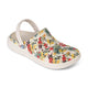 VARSITY CLOG GRAPHIC BONE/TROPICAL BTF W