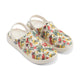 VARSITY CLOG GRAPHIC BONE/TROPICAL BTF W