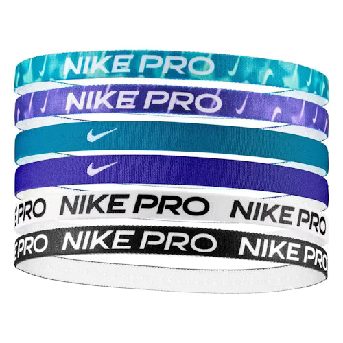 NIKE FLEX CLASSIC HEADBANDS 6 PACK PRINTED