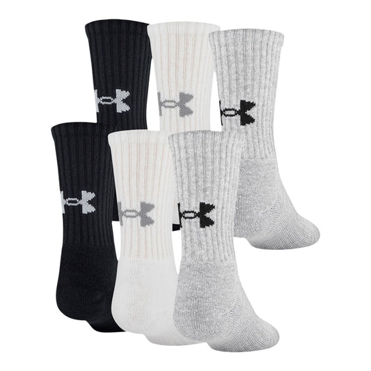 UA TRAINING COTTON Crew Sock X6