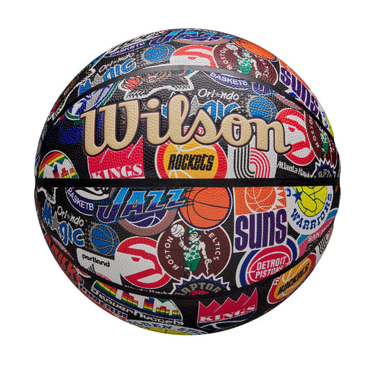 WILSON - LOGO RÉTRO D'ÉQUIPE DE LA NBA