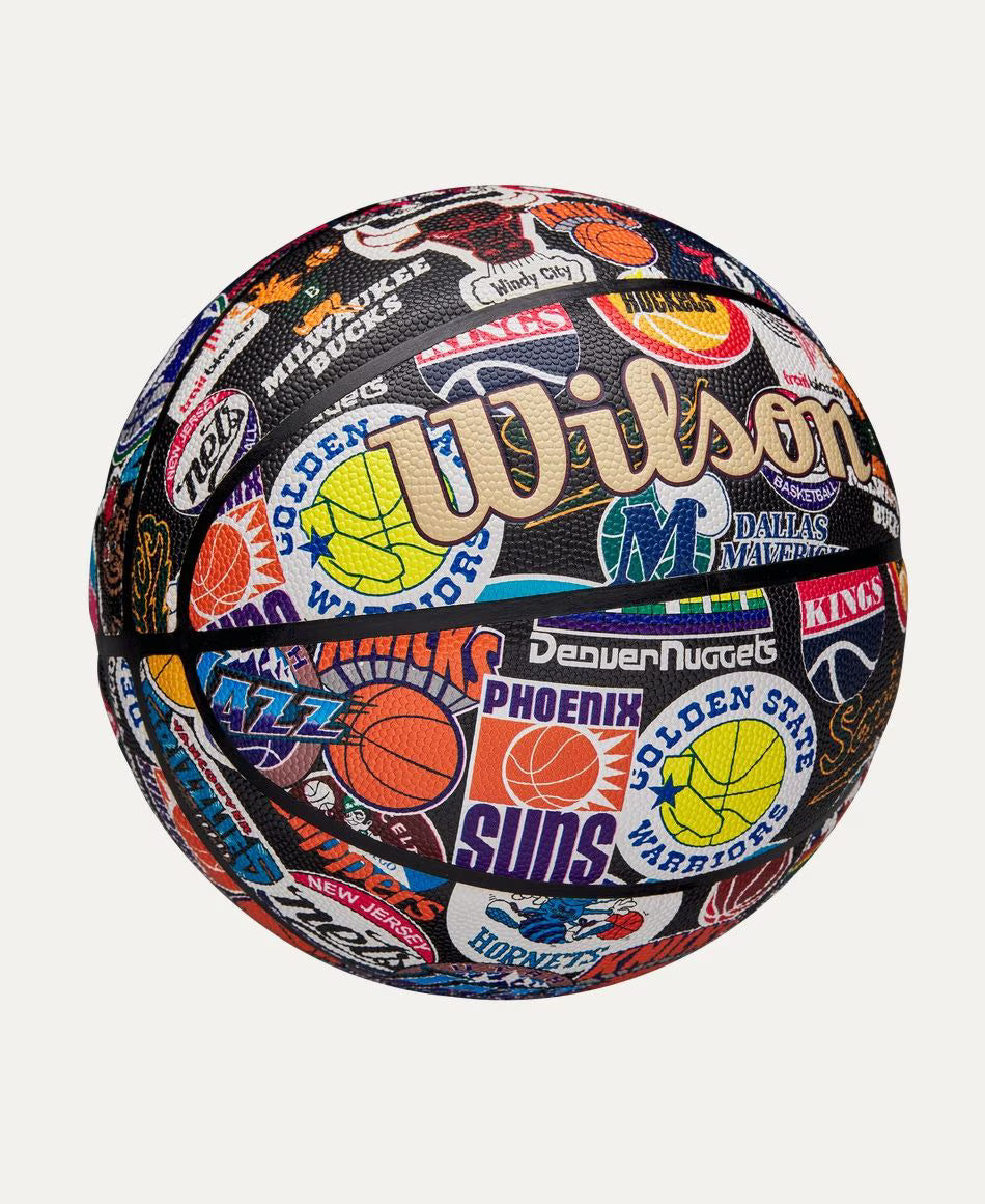 WILSON - LOGO RÉTRO D'ÉQUIPE DE LA NBA
