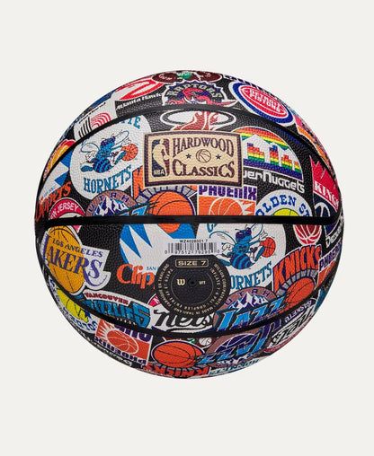 WILSON - LOGO RÉTRO D'ÉQUIPE DE LA NBA
